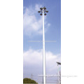 china alibaba 20m-30m high power IESNA low silicon GR65 material high mast light pole/400W high mast light